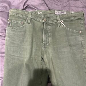 AG Green Denim Jeans